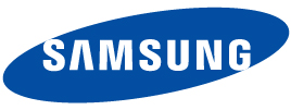 Logo of "Samsung" brand.
