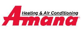 Logo of "Amana" brand.