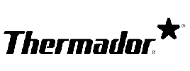Logo of "Thermador" brand.